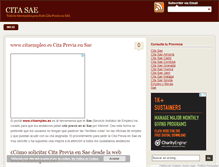 Tablet Screenshot of citasae.com